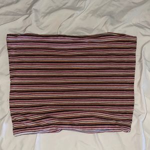 Brandy Melville Striped Crop Top
